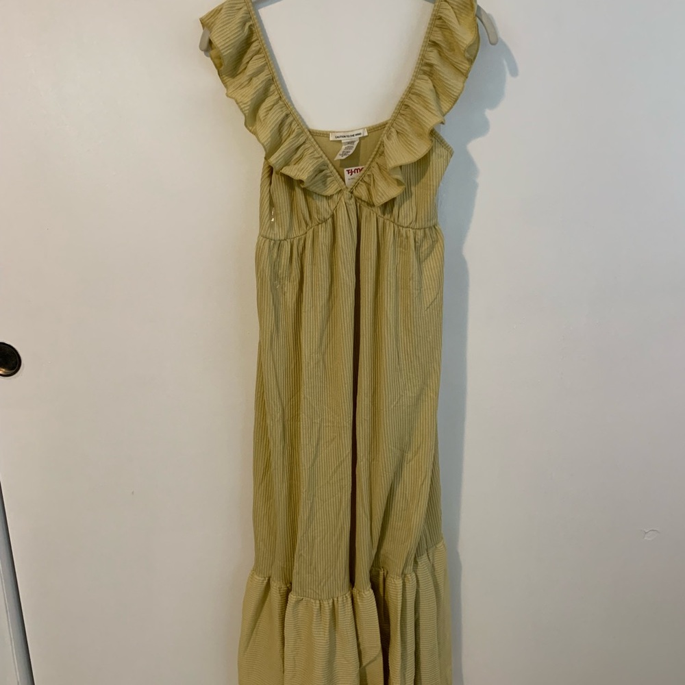 Light Yellow Maxi Dress